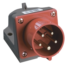 Вилка кабельная 515 стационарная 3P+E+N 16А 380В IP44