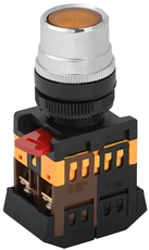 Кнопка ABLF-22 желтая неон 1з+1р