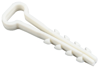 Дюбель-хомут 5х8мм белый (100шт)