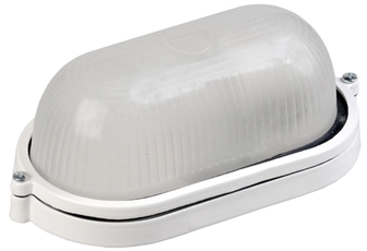 Светильник НПП-60w овальный без решетки IP54