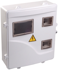 Щит учетно-распределительный навесной ЩУРн-П 3/6 пластиковый IP55