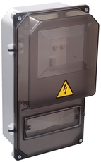 Щит учетно-распределительный навесной ЩУРн-П 3/8 пластиковый IP55