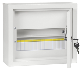 Щит распределительный навесной ЩРн-12з-1 IP31 с замком