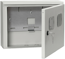 Щит учетно-распределительный навесной ЩУРн-1х2 IP54 ЩУ-2 1 дверь