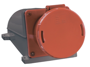 Розетка кабельная 125А 3Р+N+Е IР54 на поверхность 380В 145