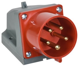 Вилка стационарная 525 3Р+РЕ+N 32А 380В IP44