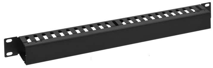 ITK by ZPAS Органайзер мет. с крышкой 19д 1U 24 сл. черн.