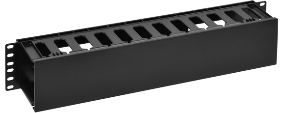 ITK by ZPAS Органайзер пласт. с крышкой 19д 2U 12 сл. черн.