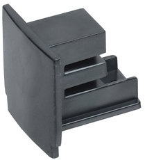 Заглушка для трехфазного шинопровода черная IEK