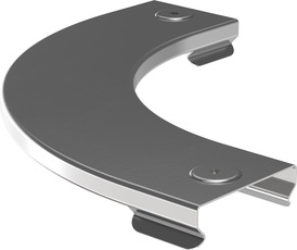 Крышка поворота плавного 90град 50мм IEK