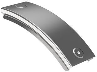 Крышка поворота плавного 45град верт. внешн. 50мм IEK