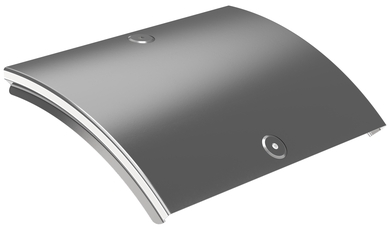 Крышка поворота плавного 45град верт. внешн. 200мм IEK