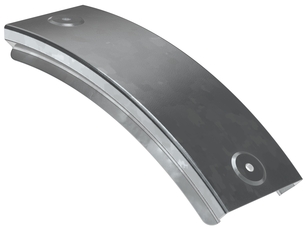 Крышка поворота плавного 45град верт. внешн. 50мм HDZ IEK