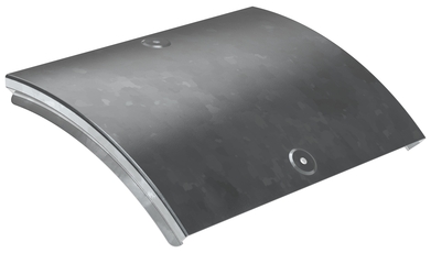 Крышка поворота плавного 45град верт. внешн. 200мм HDZ IEK