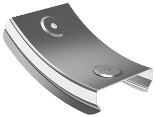 Крышка поворота плавного 45град верт. внутр. 50мм IEK