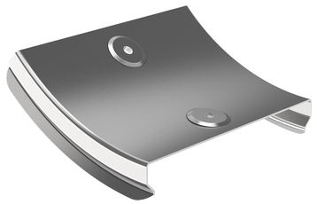 Крышка поворота плавного 45град верт. внутр. 100мм IEK