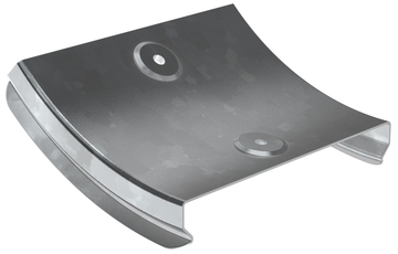 Крышка поворота плавного 45град верт. внутр. 80мм HDZ IEK