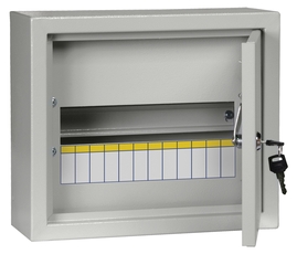 Щит распределительный навесной ЩРн-12з IP31 с замком