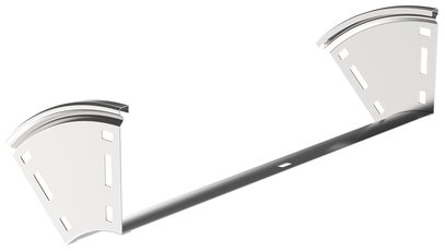 Поворот плавный 45град верт. внешний 100х400мм IEK