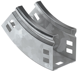 Поворот плавный 45град верт. внутренний 50х50мм HDZ IEK