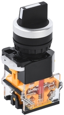 Переключатель D8-11X22 на 2 положения черный 1з+1р IEK