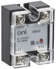 Реле твердотельное OSS-2 25А 380В AC 3-32В DC ONI
