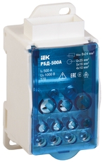 Блок распределительный на DIN-рейку РБД-500А