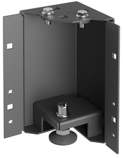 ITK by ZPAS Уголок цоколя h=200мм регул. черн. (4шт/компл)