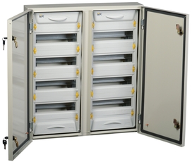 Корпус металлический ЩРн-2x48з-1 74 У2 IP54 PRO