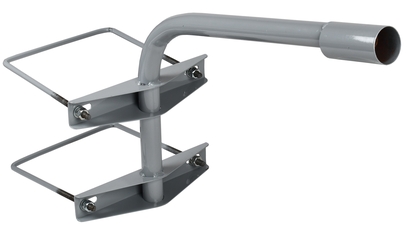 Кронштейн КНО-2 D48 L500 на опору 2 хомута белый IEK