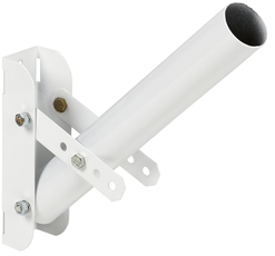 Кронштейн КР-2М D48 L350 рег.угол под монт.ленту белый IEK