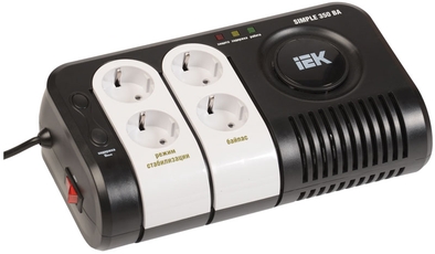 Стабилизатор напряжения серии Simple 0,35 кВА IEK распродажа