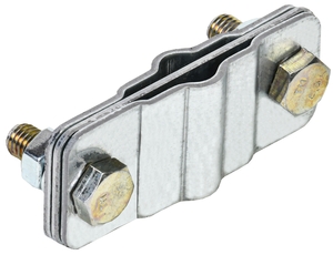 Зажим соединительный параллельный полоса/пруток—полоса/пруток нержавеющая сталь IEK