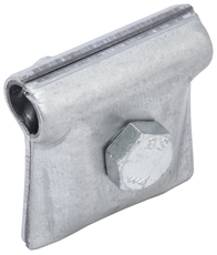 Зажим соединительный круглого проводника 6-12мм оцинкованная сталь IEK