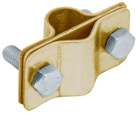 Зажим соединительный параллельный пруток-стержень латунь IEK