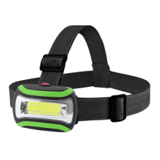 Фонарь налобный HL 07G LED 3ААА 3 режима ЗЕЛЁНЫЙ | 4690612031842 | IN HOME