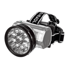 Фонарь налобный аккумуляторный HLA 04M 2W 10LED 200Lm 10ч 2 режима, з/у 230В МЕТАЛЛИК | 4690612031859 | IN HOME