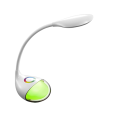 Светильник настольный светодиодный ССО-01Б 8Вт сенсор-диммер RGB-ночник адаптер БЕЛЫЙ | 4690612013466 | IN HOME