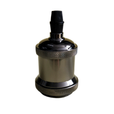 Патрон Е27-П-deco подвесной Черный | 4690612016580 | IN HOME