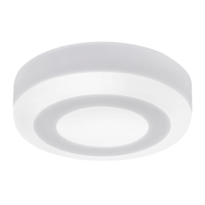 Светильник светодиодный накладной круглый NRLP-BL 6Вт 230В 4000К 350Лм 105мм с подсветкой белая IP20 | 4690612033051 | IN HOME