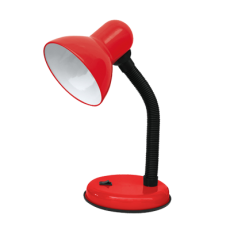 Светильник настольный под лампу СНО-12К на основании 60Вт E27 КРАСНЫЙ (коробка) | 4690612012704 | IN HOME
