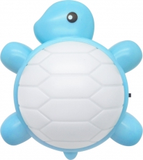 Ночник светодиодный NLA 04-TB ЧЕРЕПАШКА синяя с выключателем 230В | 4690612029016 | IN HOME