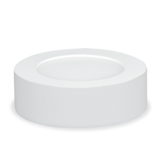 Светильник светодиодный накладной круглый NRLP-eco 6Вт 230В 4000К 420Лм 120мм белая IP40 | 4690612010625 | IN HOME