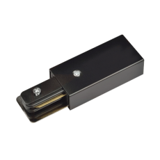 Коннектор шинопровода прямой SC-1B-TL черный серии TOP-LINE | 4690612029351 | IN HOME