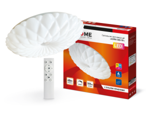 Светильник светодиодный COMFORT ASTRA 60Вт 230В 3000-6500K 4800Лм 500x100мм с пультом ДУ | 4690612025971 | IN HOME