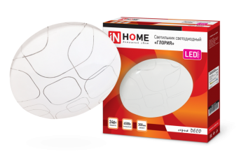 Светильник светодиодный серии DECO 24Вт 230В 6500К 1560лм 300х55мм ГЛОРИЯ | 4690612025094 | IN HOME