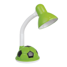 Светильник настольный под лампу СНО МЯЧ-KIDS на основании 60Вт E27 230В ЗЕЛЕНЫЙ (короб.) | 4690612032115 | IN HOME