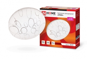 Светильник светодиодный серии DECO 24Вт 230В 6500К 1560лм 300х55мм ОРИОН | 4690612025155 | IN HOME