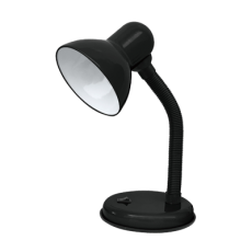 Светильник настольный под лампу СНО-12Ч на основании 60Вт E27 ЧЕРНЫЙ (коробка) | 4690612012698 | IN HOME