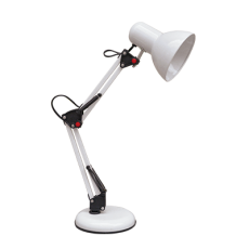 Светильник настольный под лампу СНО-15Б на основании 60Вт E27 230В БЕЛЫЙ (коробка) | 4690612012896 | IN HOME